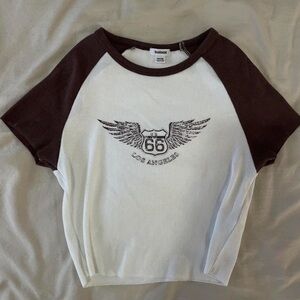 Garage graphic baby tee